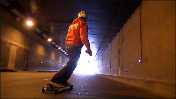 skate electrique carbone