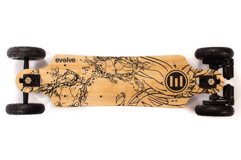 Evolve Skateboards France GT Bambou Tous Chemins