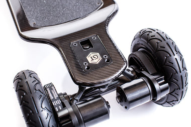 Skates électriques GT tous chemins carbone Evolve Skateboards