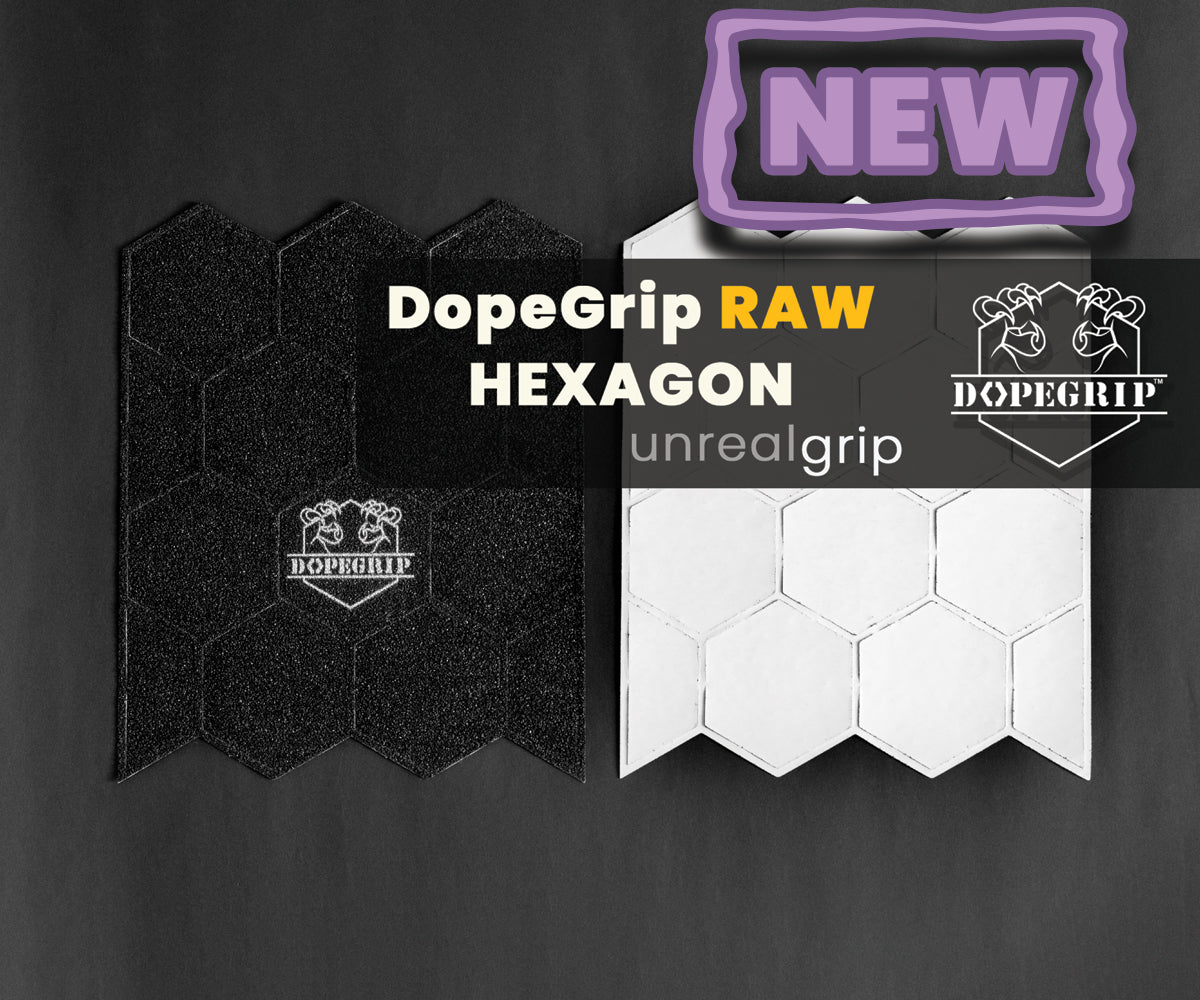 Dope Grip ™ Série RAW - Plaque Universale (Hexagone)