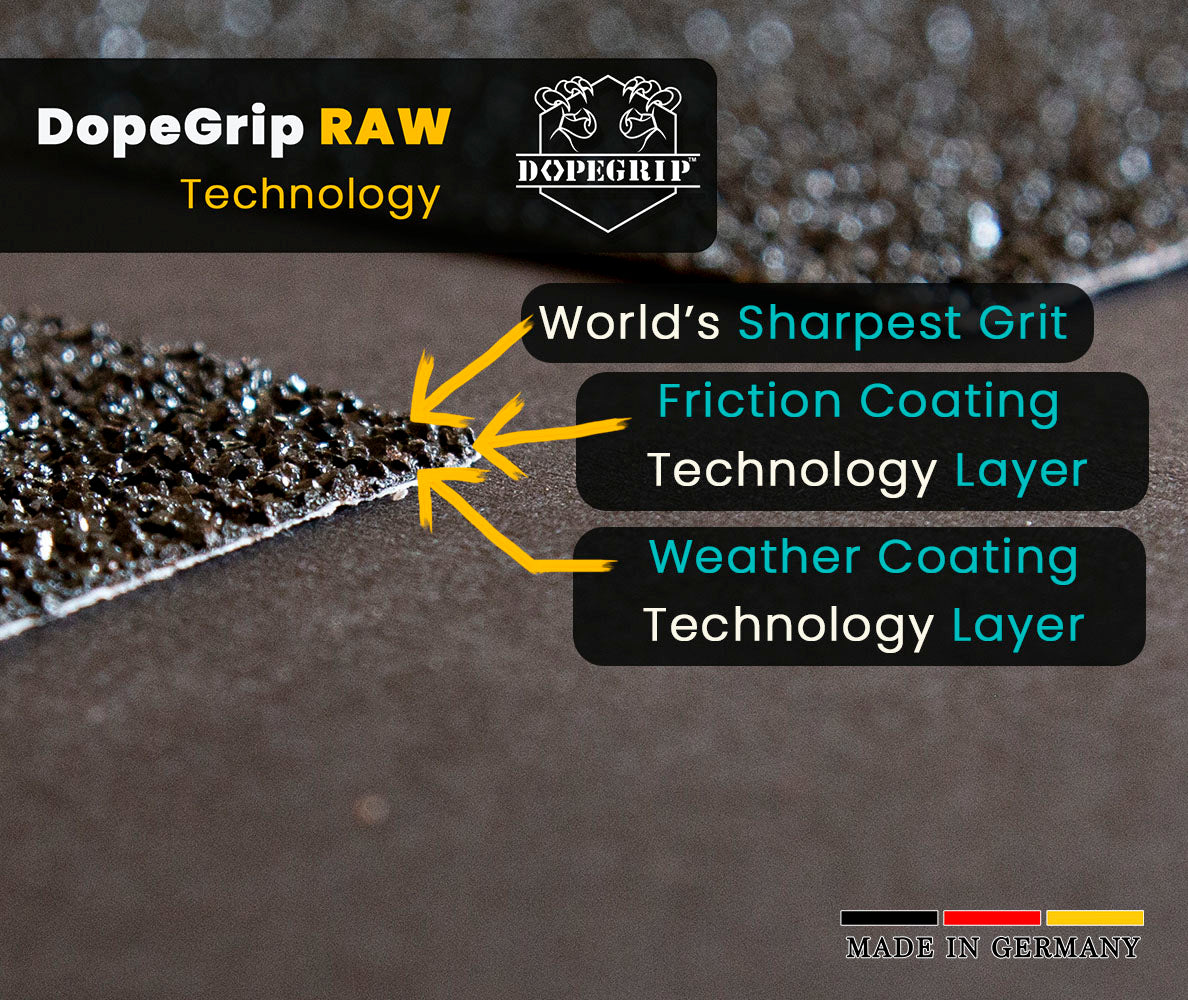 Dope Grip ™ Série RAW - Plaque Universale (Hexagone)