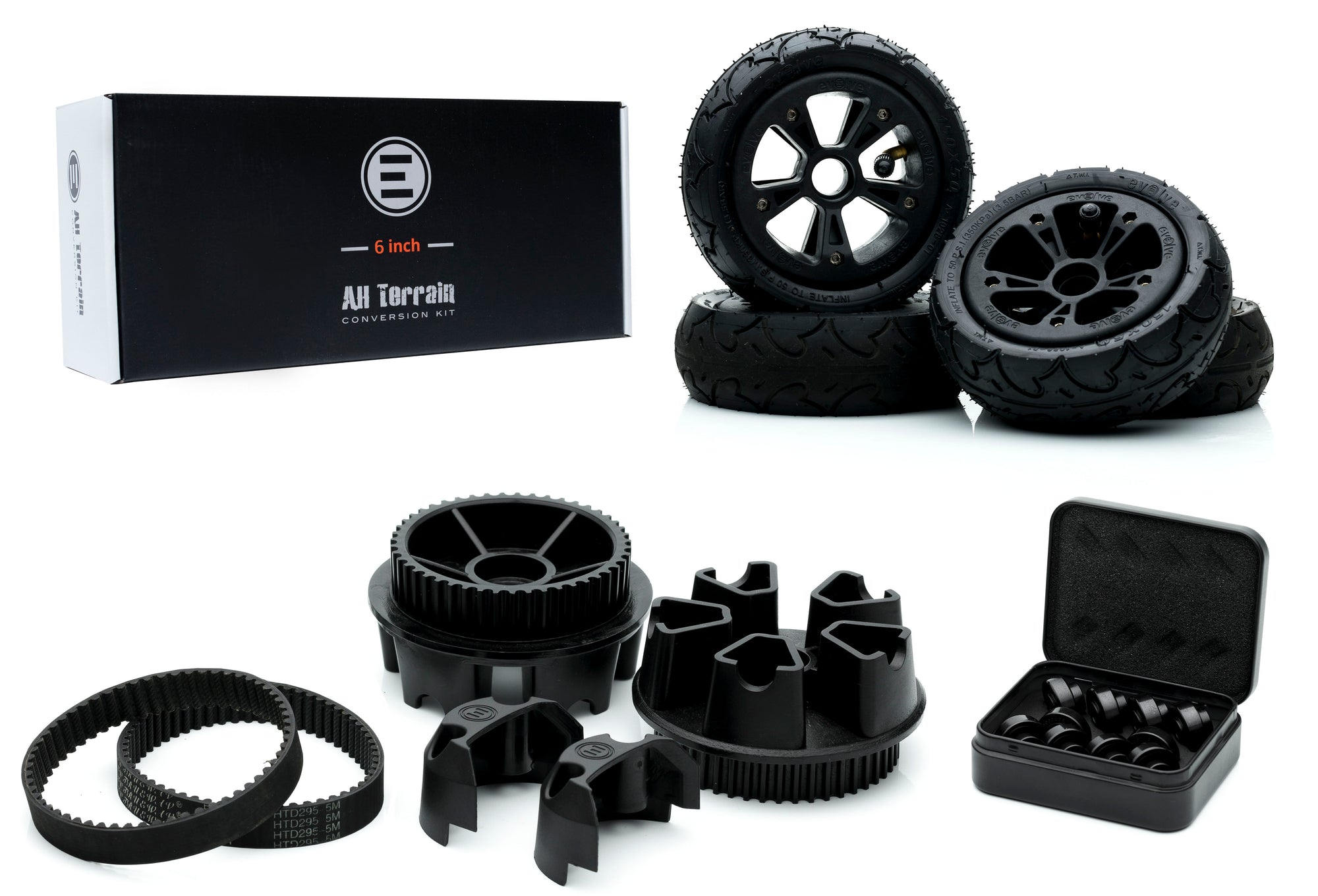 Kit de conversion AT "tous-chemins" 150mm (compatible GTR/GT/GTX/Hadean)