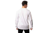 Tee-shirt Homme Blanc manches longues - Evolve Skateboards basic