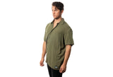 Chemise manche courte kaki  - Evolve Skateboards basic