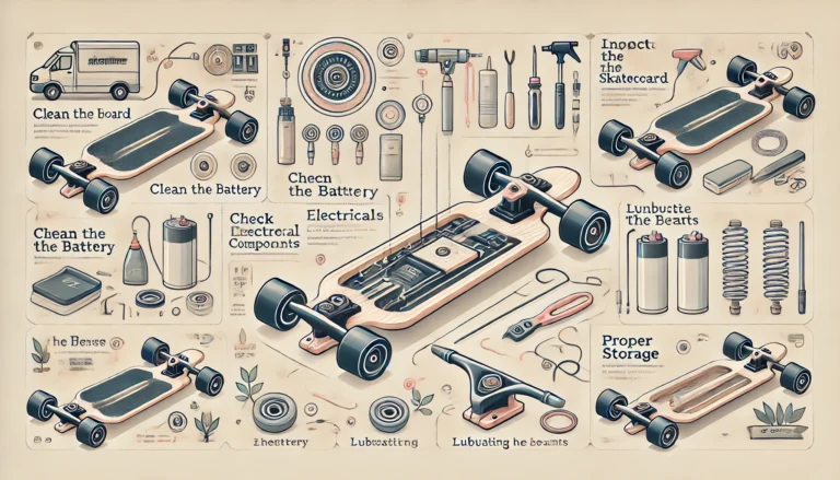 Comment Entretenir un Skateboard Électrique : Le Guide Ultime pour Maximiser la Durée de Vie de Votre Planche